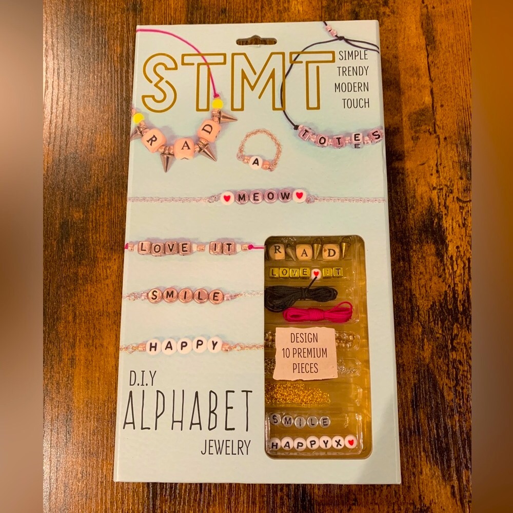 STMT DIY Alphabet Jewelry - NEW
